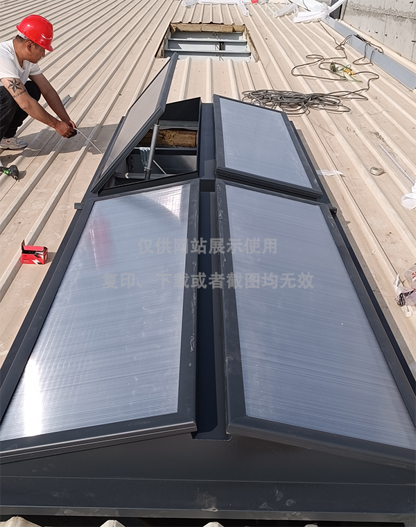 兰州王老吉生产车间商南排烟天窗