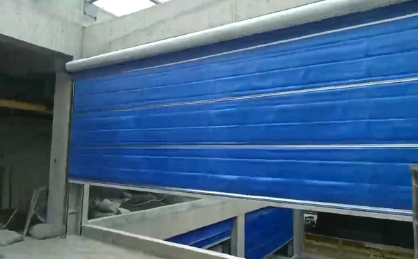 大型物流园区完成商南防火门整体安装工程